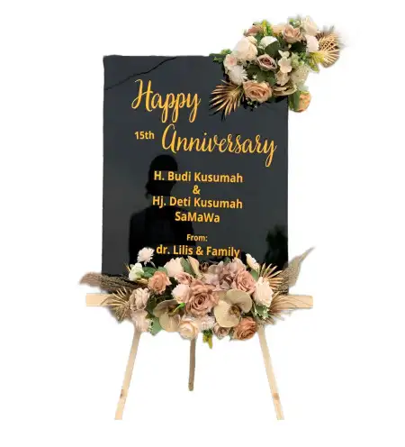 Papan Bunga Akrilik Muara Komam