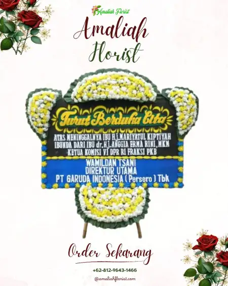 Papan Bunga Duka Muara Komam